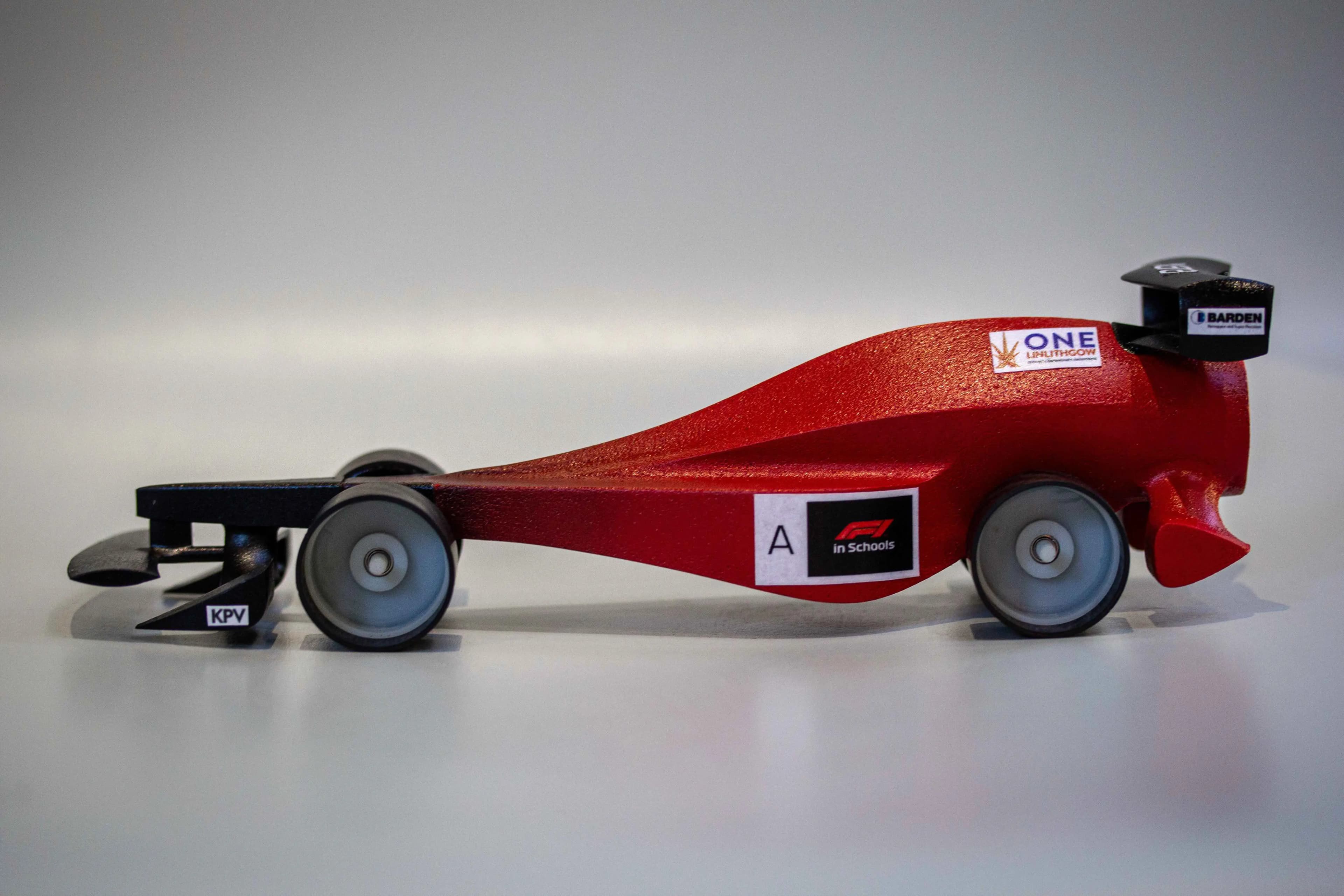 F1 in schools nationals car